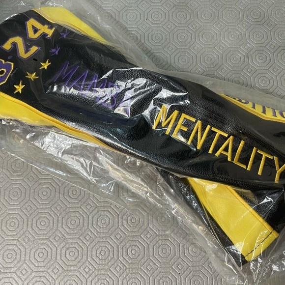 Kobe Bryant Mamba Mentality #24 #8 Golf Driver Black Head Cover Lakers 15" - Picture 8 of 8